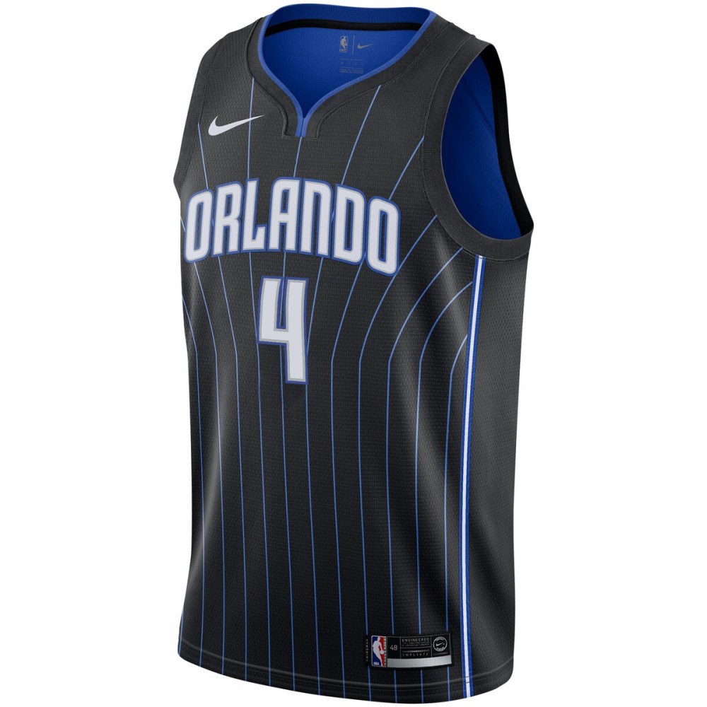 Jalen Suggs Orlando Magic 2021 NBA Draft First Round Pick Swingman Jersey Black - Icon Edition-Pro Kit Vault | Brand New 26/27 Sports Jerseys